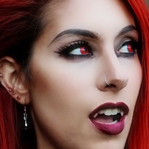 vampire eye contacts special effect